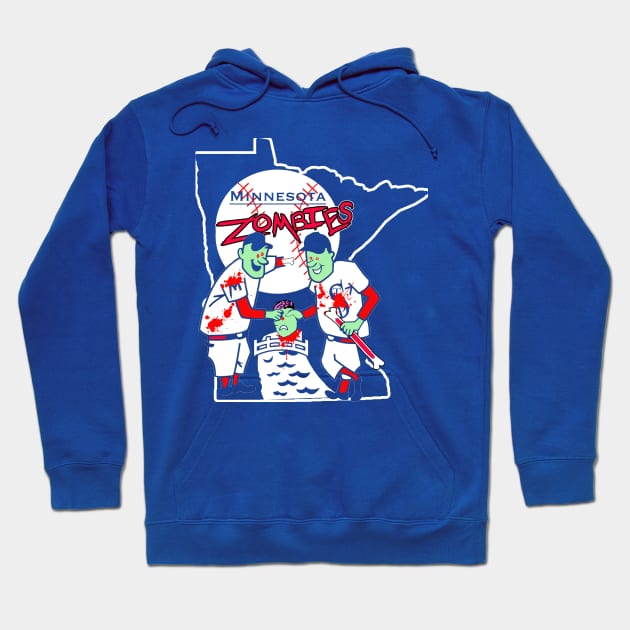 MN Zombies! Hoodie by zachattack